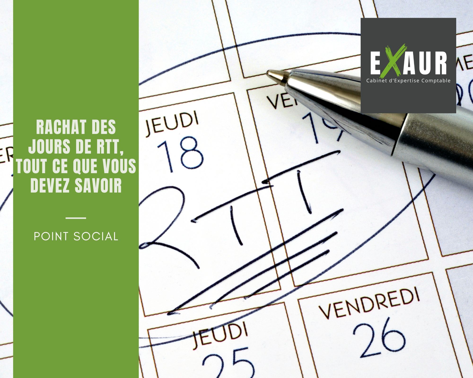 RACHAT DES JOURS DE RTT, TOUT CE QUE VOUS DEVEZ SAVOIR